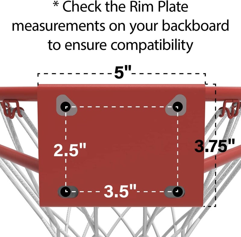 Lifetime Classic Basketball Rim, Will Not Fit Other Brands, 18 Inch, Orange - Image 2